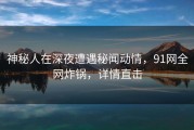 神秘人在深夜遭遇秘闻动情，91网全网炸锅，详情直击